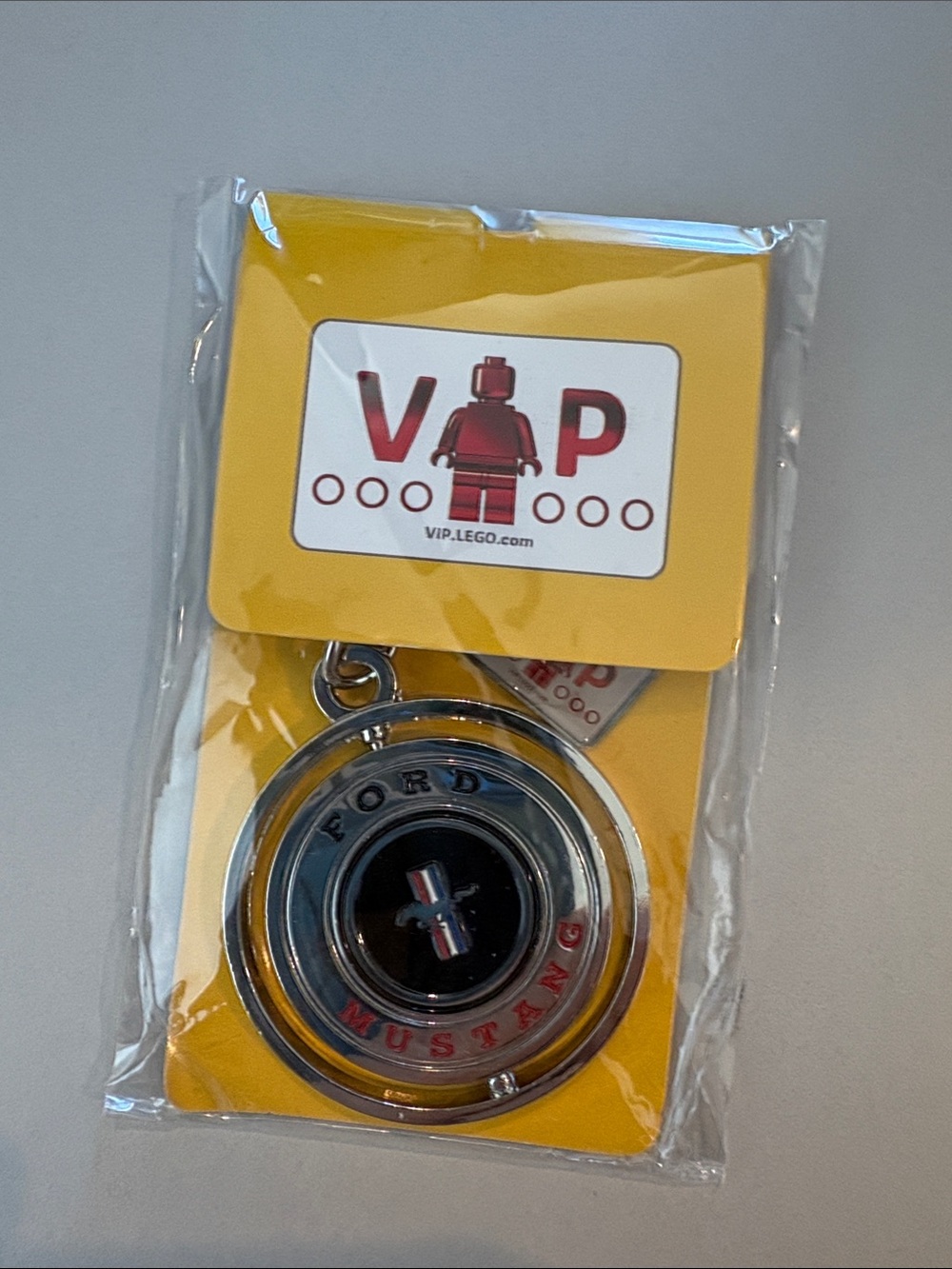 Lego VIP 2019 Collector Ford Mustang Keychain